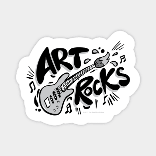 Art Rocks! Magnet