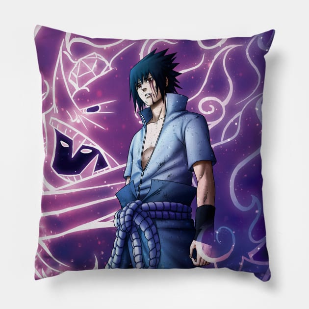 Susanoo power brothers  2 Pillow by mcashe_art