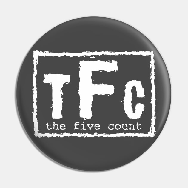 TFC NWO Classic White Logo Pin by thefivecount