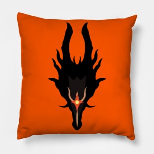 Black Dragon Kalameet Pillow