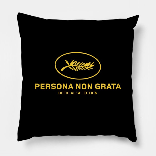 persona non grata Pillow by undergroundnotes