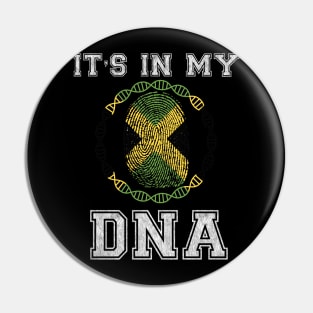 Jamaica  It's In My DNA - Gift for Jamaican From Jamaica Pin