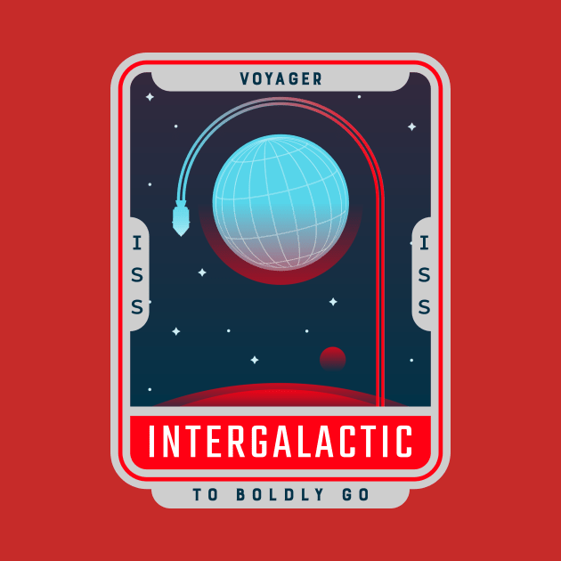 Voyager INTERGALACTIC To Bold Go by Ken Adams Store