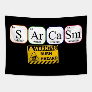 Sarcasm Burn Damage Tapestry