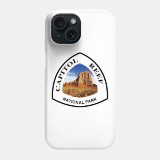 Capitol Reef National Park shield Phone Case