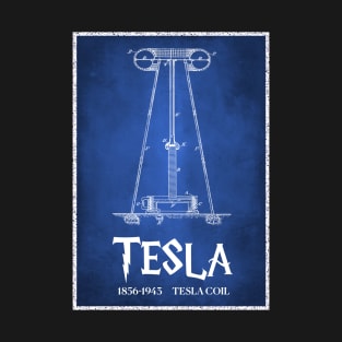 Tesla Coil by Nikola Tesla T-Shirt