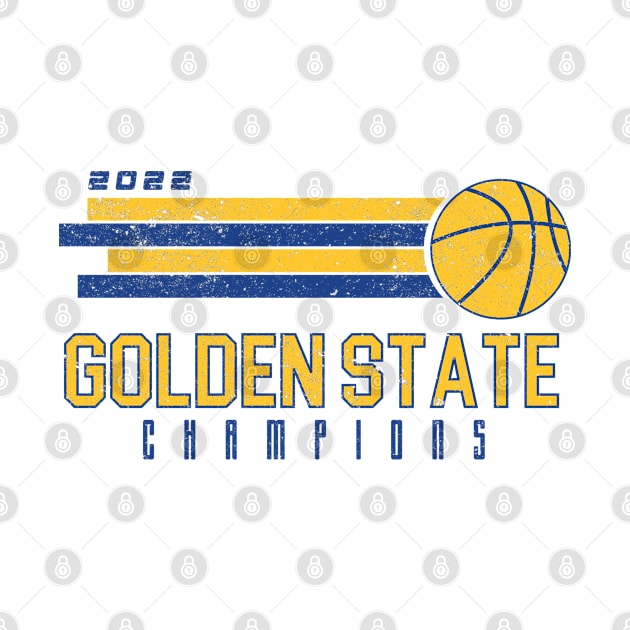 Golden State 2022 Basketball Champions by Ruffeli