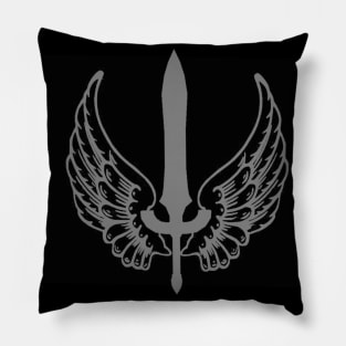 sword of honor , glory and freedom Pillow