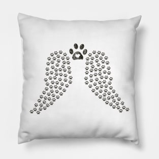 Angel wing paws Pillow