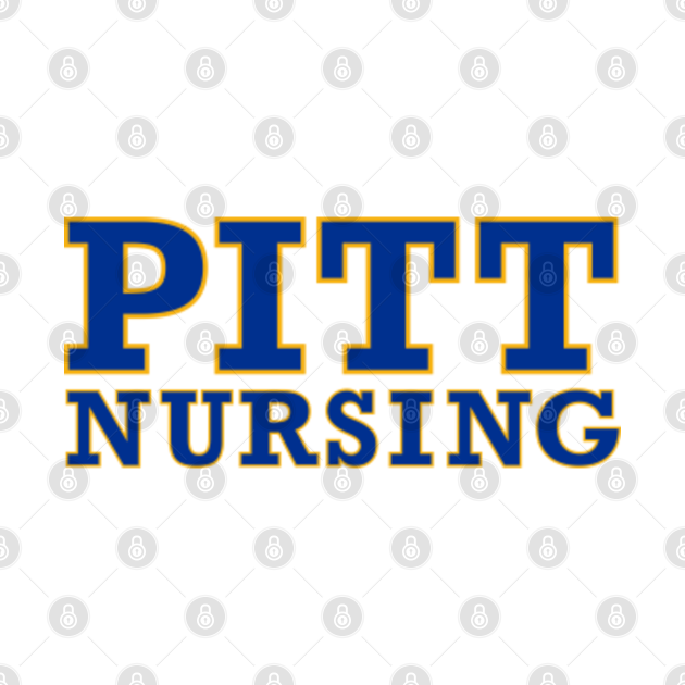 Discover Pitt Nursing (Classic Serif) - Pitt - T-Shirt