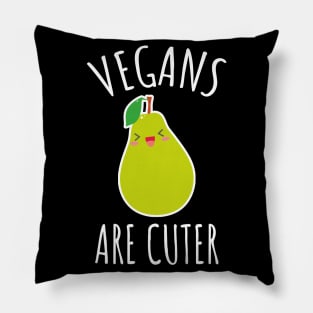 Vegans are cuter Pillow