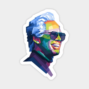 Baby Billy Freeman Pop Art WPAP Magnet