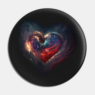 Love is a galaxy Pin