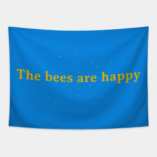 The bees are happy Tapestry by LordNeckbeard