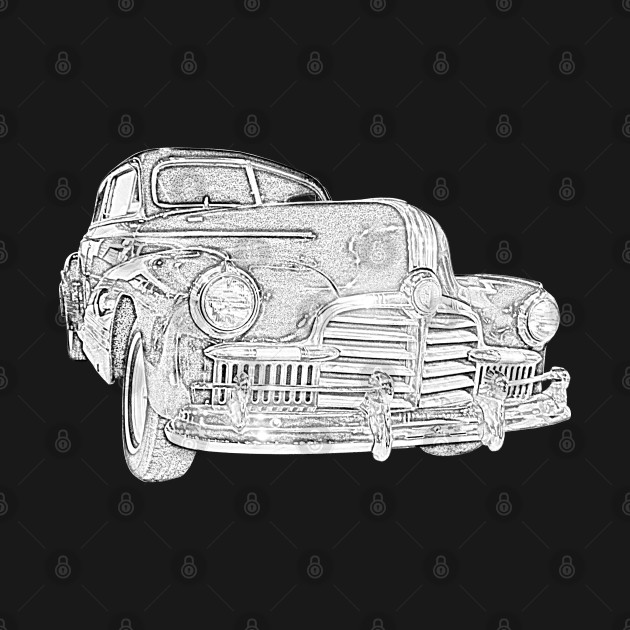 Discover Vintage 1942 Pontiac Torpedo classic car - Classic Car - T-Shirt