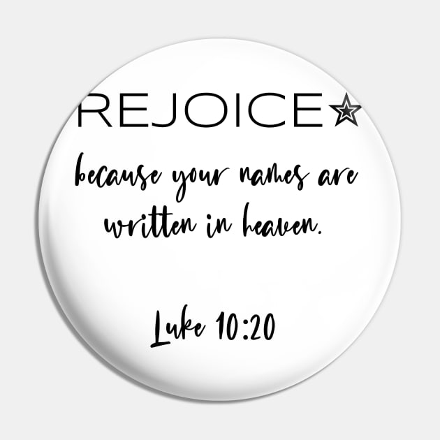 Rejoice Pin by Bible All Day 