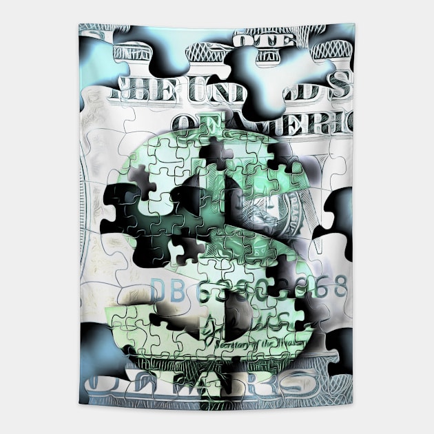 Dollar Tapestry by rolffimages