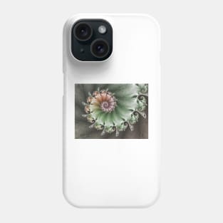 Shabby Chic Fractal Pattern Phone Case