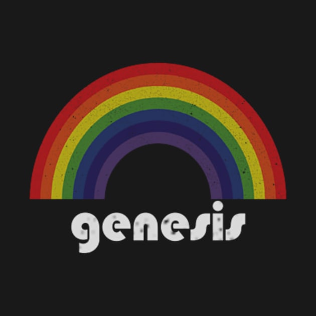 Genesis Vintage Retro Rainbow by Arthadollar