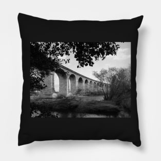 Bridge Over The River Wharfe #2 Pillow