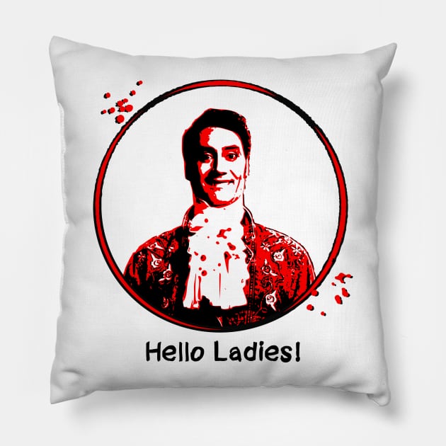 What we do in the shadows, Viago: "Hello Ladies!" Pillow by meganther0se