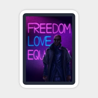 Freedom, Love, Equality - Detroit: Become Human Magnet