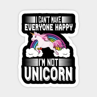 The rainbow unicorn Magnet