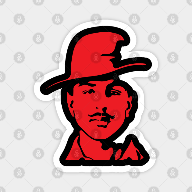 Shaheed Bhagat Singh Revolutionary Rebel - India - Magnet | TeePublic Shaheed Bhagat Singh Revolutionary Rebel - India - Magnet | TeePublic