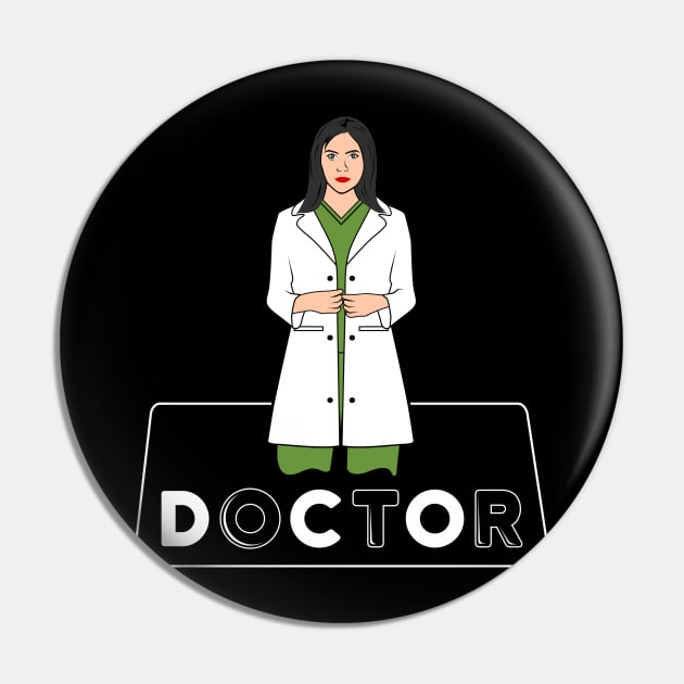 Beautiful Doctor Pin by Markus Schnabel