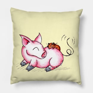 Piggies Pillow