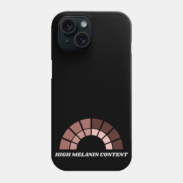 High Melanin Content - Palette Phone Case by High Altitude