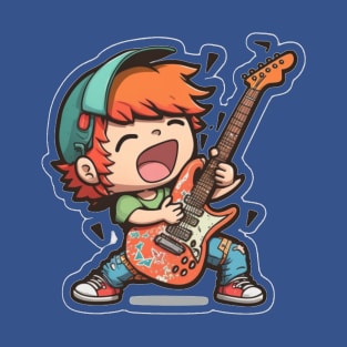 Guitarist Child T-Shirt