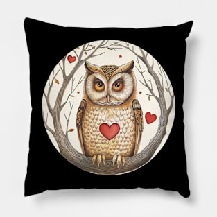 Owl  Lover Design Pillow