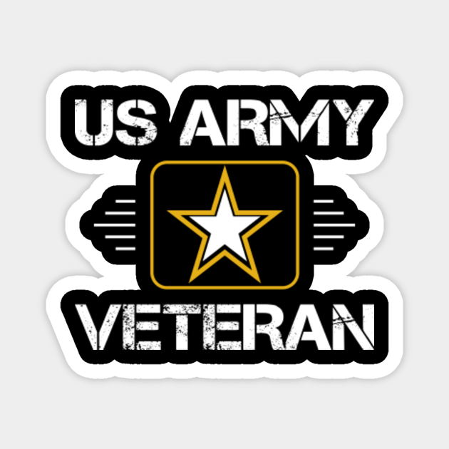 US Army Veteran - Army Veteran - Magnet | TeePublic