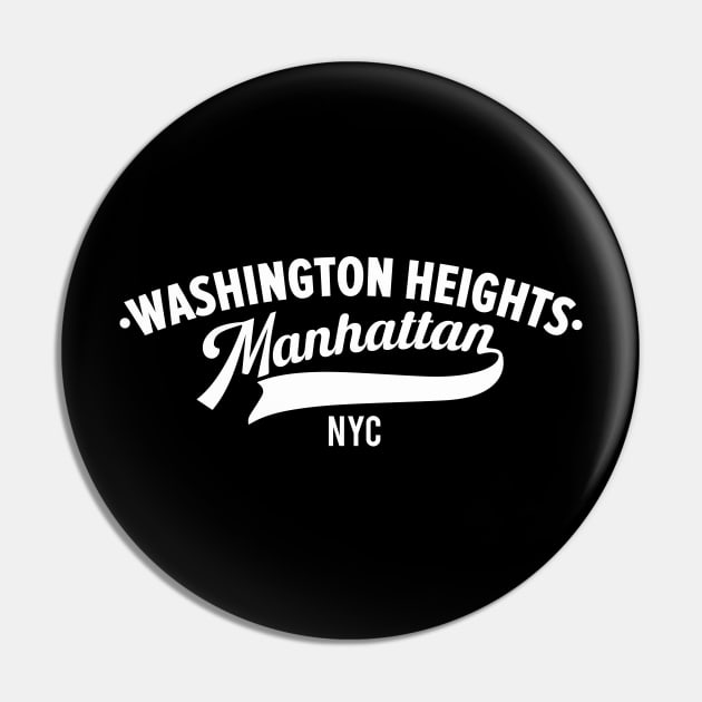Washington Heights Logo - Manhattan NYC Pin by Boogosh