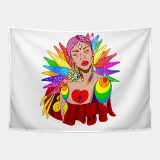 Pride Beauty Tapestry