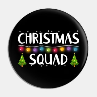 Merry Christmas Squad Pin