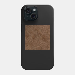 Furry Brown Phone Case