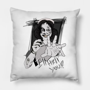 Scared nurse Pillow