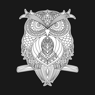 Owl Mandala T-Shirt