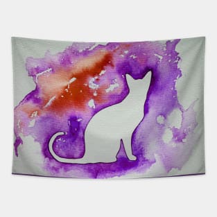 Cat figure Tapestry