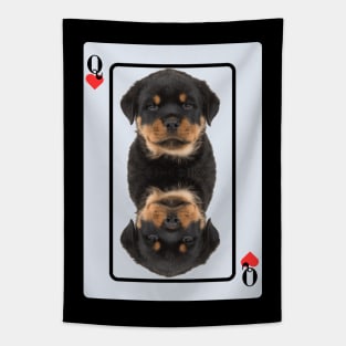 Rottweiler Puppy Tapestry