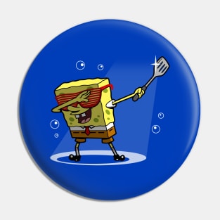 Cute Funny Dabbing Fry Cook Funny Cartoon Meme Pin