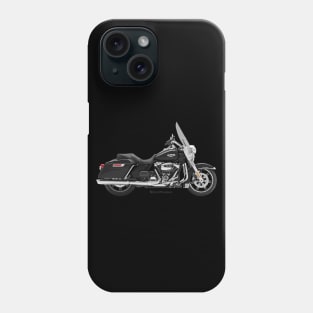 Harley-Davidson Road King black, s Phone Case