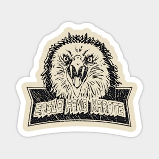 Retro Eagle Fang Karate Magnet