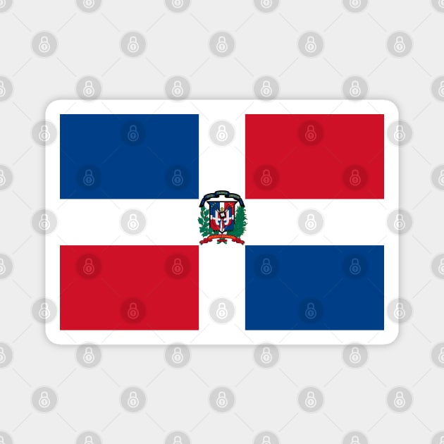 Flag of Dominican Republic Magnet by COUNTRY FLAGS