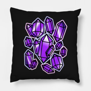 Amethyst Quartz Pillow