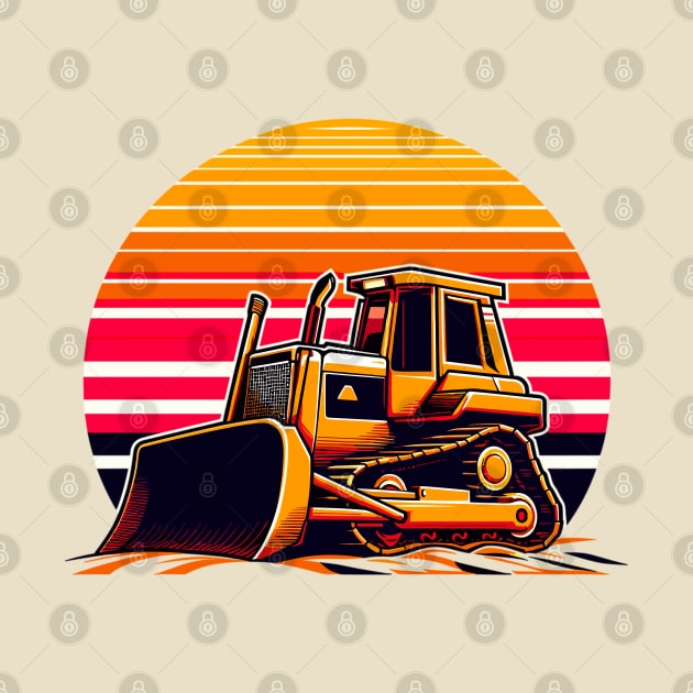 Bulldozer by Vehicles-Art