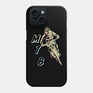 mtb downhill Phone Case