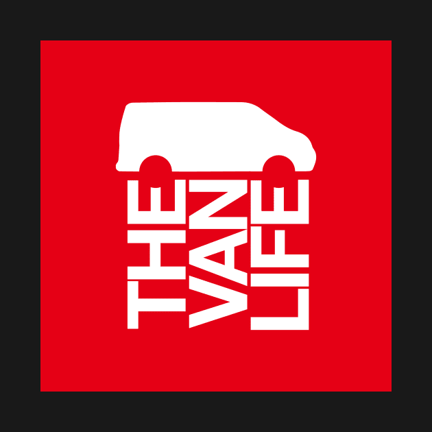 The Van Life Logo (red box) by The Van Life